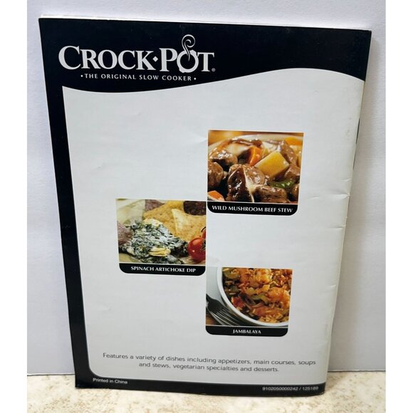 Crockpot Cookbook Slow Cooker Recipes Booklet 2008 Crock Pot - Picture 7 of 7
